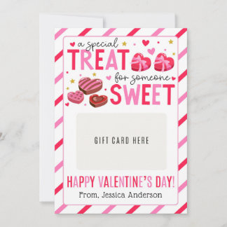 Valentine Teacher Appreciation Gift Card Holder