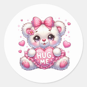 Valentine Teddy Stickers