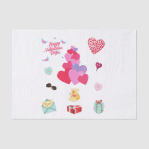 " VALENTINE" TISSUE PAPER