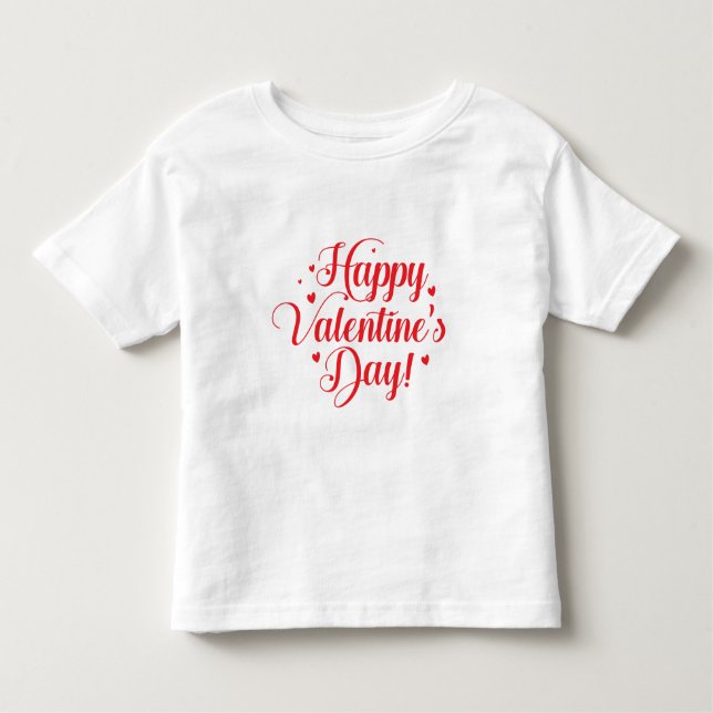 Valentine  toddler T-Shirt (Front)