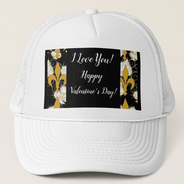 VALENTINE TRUCKER HAT (Front)