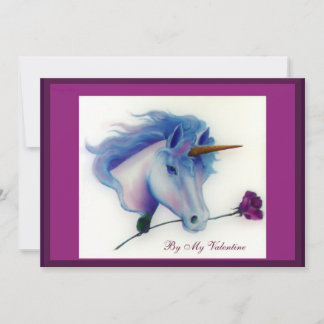 Valentine Unicorn Invites