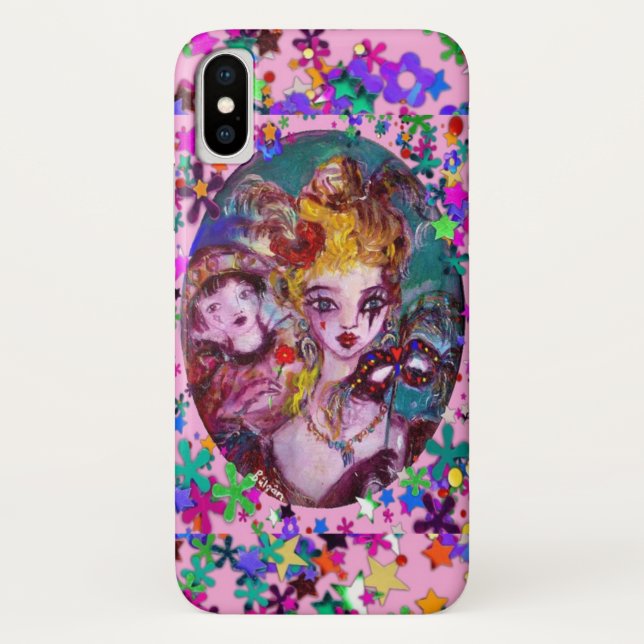 VALENTINE VENETIAN MASQUERADE Case-Mate iPhone CASE (Back)