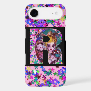 VALENTINE VENETIAN MASQUERADE MONOGRAM R LETTER