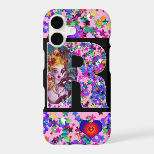 VALENTINE VENETIAN MASQUERADE MONOGRAM R LETTER