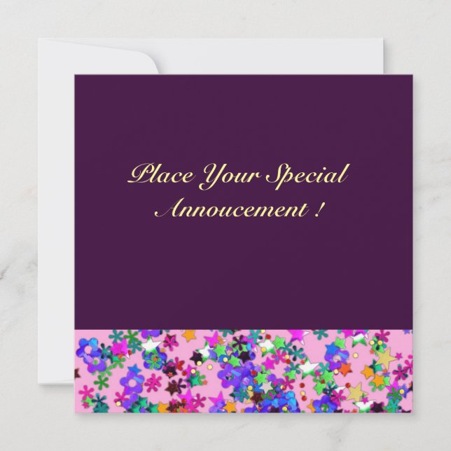 VALENTINE VENETIAN MASQUERADE PARTY INVITATION (Front)