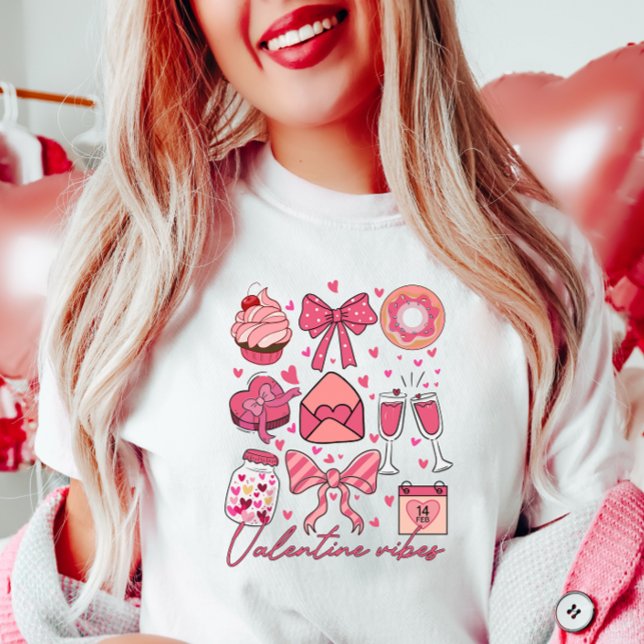 Valentine Vibes T-Shirt (Creator Uploaded)