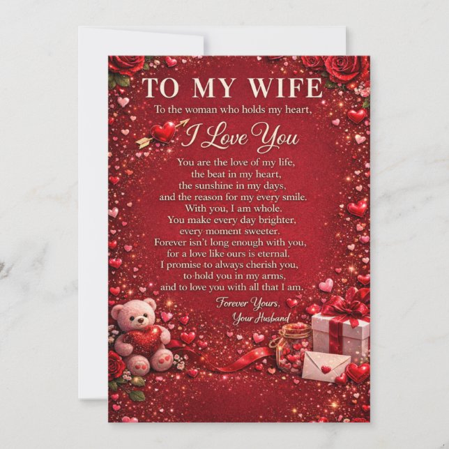 Valentine Vibes  Thank You Card (Front)