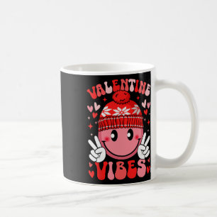 Valentine Vibes Valentines Day Retro Men Women Kid Coffee Mug