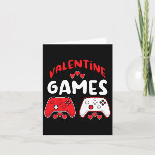 Valentine Video Games Funny Valentines Day Gamer B Card
