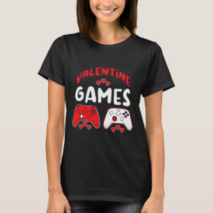 Valentine Video Games Funny Valentines Day Gamer B T-Shirt