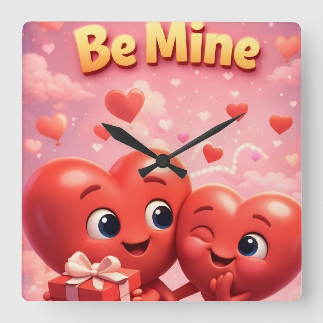 Valentine Wall Clock (Front)