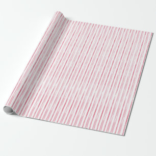 Valentine Watercolor Lines Wrapping Paper