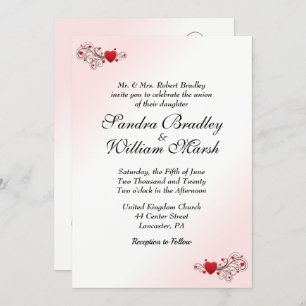 Valentine Wedding Invitation
