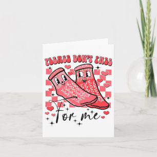 Valentine Whatever You Do Don't Fall For Me Rn Pct Card