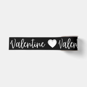Valentine White Valentine's Grosgrain Ribbon