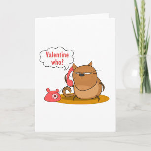 Valentine Who? Holiday Card
