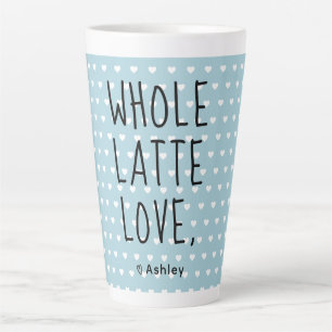 Valentine Whole Latte Love Black Script Mug