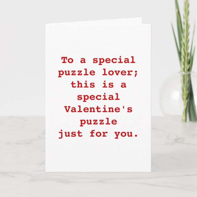 Valentine Word Search Proposal Cards (Front)