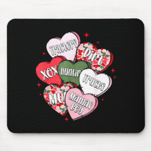 Valentine Xoxo Mothers Day Mallard Camo Mama Duck  Mouse Pad