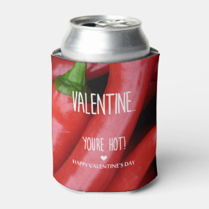 Valentine, you are hot! can cooler