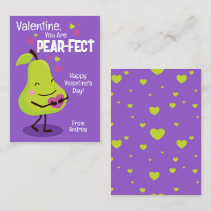 Valentine, You Are Pear-Fect Card