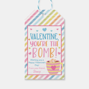 Valentine, You're The Bomb Gift Tags