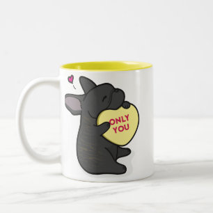 Valentine's 2015-French Bulldog-Brindle Coffee Mug