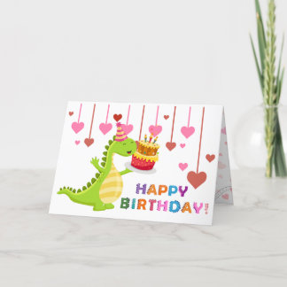Valentine's Birthday - kids, boys,  ages 0-5 Thank You Card