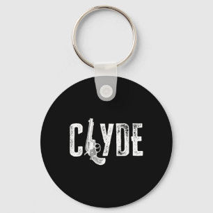 Valentines Bonnie Clyde Matching Couple Love Top 1 Key Ring