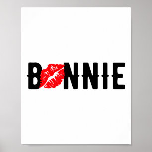 Valentines Bonnie Clyde Matching Couple Love Top 2 Poster