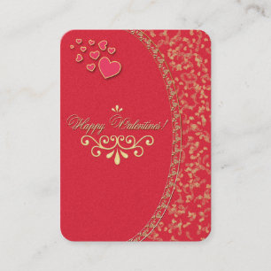 VALENTINES ~ Businesscard Business Card