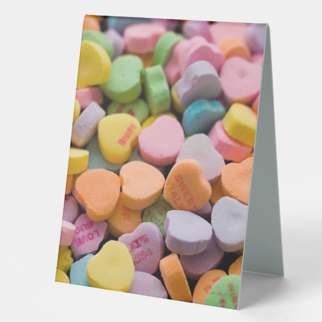 VALENTINE'S CANDY HEARTS  (Front)