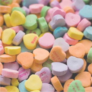 VALENTINE'S CANDY HEARTS