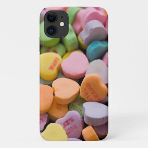 VALENTINE'S CANDY HEARTS iPhone 11 CASE
