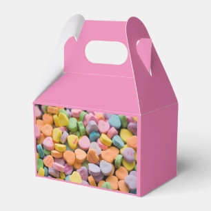 VALENTINE'S CANDY HEARTS FAVOUR BOX