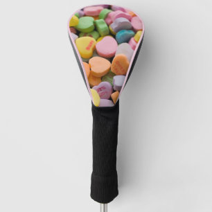 VALENTINE'S CANDY HEARTS GOLF HEAD COVER