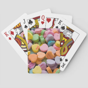 VALENTINE'S CANDY HEARTS  PLAYING CARDS