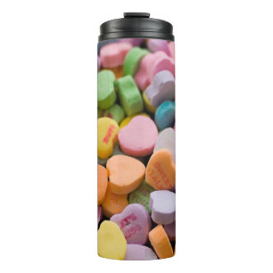 VALENTINE'S CANDY HEARTS THERMAL TUMBLER