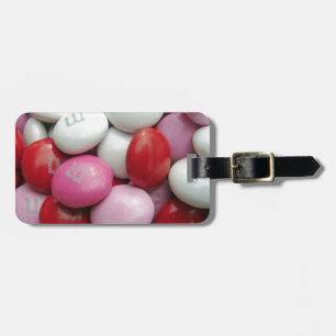 Valentine's Candy Luggage Tag