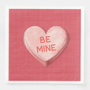 Valentines Candy Paper Napkin