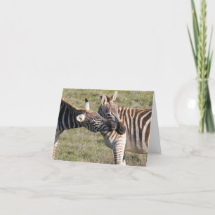 Valentine's card Sneaking a Kiss