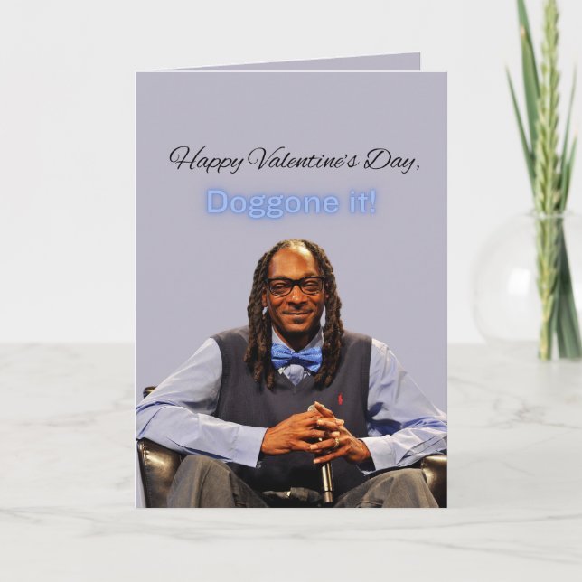 Valentine's Card, Snoop Dogg Card (Front)