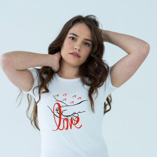Valentine's Cat Love T-Shirt