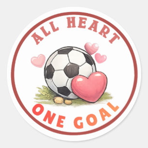 Valentine's Celebration Classic Round Sticker