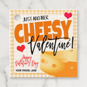Valentines Cheesy Gift Tag