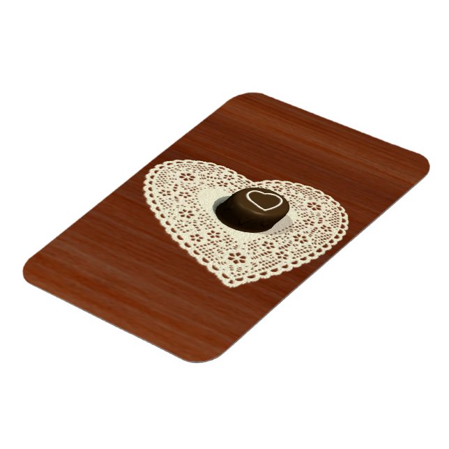 Valentines Chocolate Magnet (Left Side)