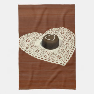 Valentines Chocolate Tea Towel