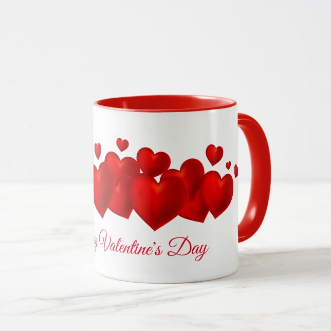 Valentine's Coffee Mug (Front Right)