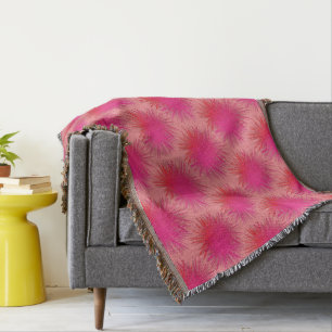 Valentines Colours Burst Throw Blanket